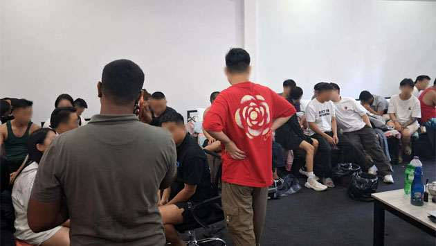 221 foreign nationals arrested over cybercrime in Galle, Hikkaduwa and Midigama raids