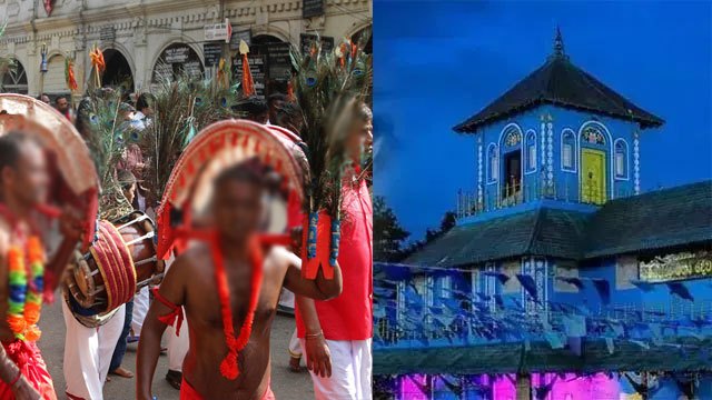 Kavadi dancers arrested with drugs hours before Devinuwara Perahera