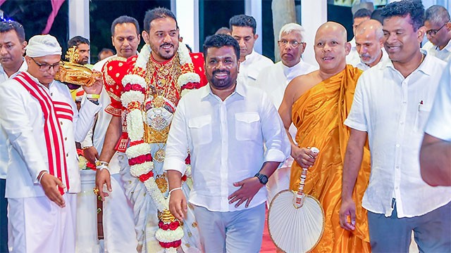 President attends final procession of Kataragama Esala Perahera