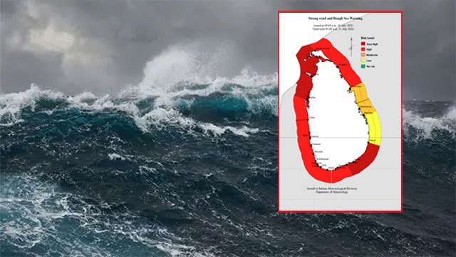 Red advisory issued for strong winds and rough seas off northern and eastern coasts