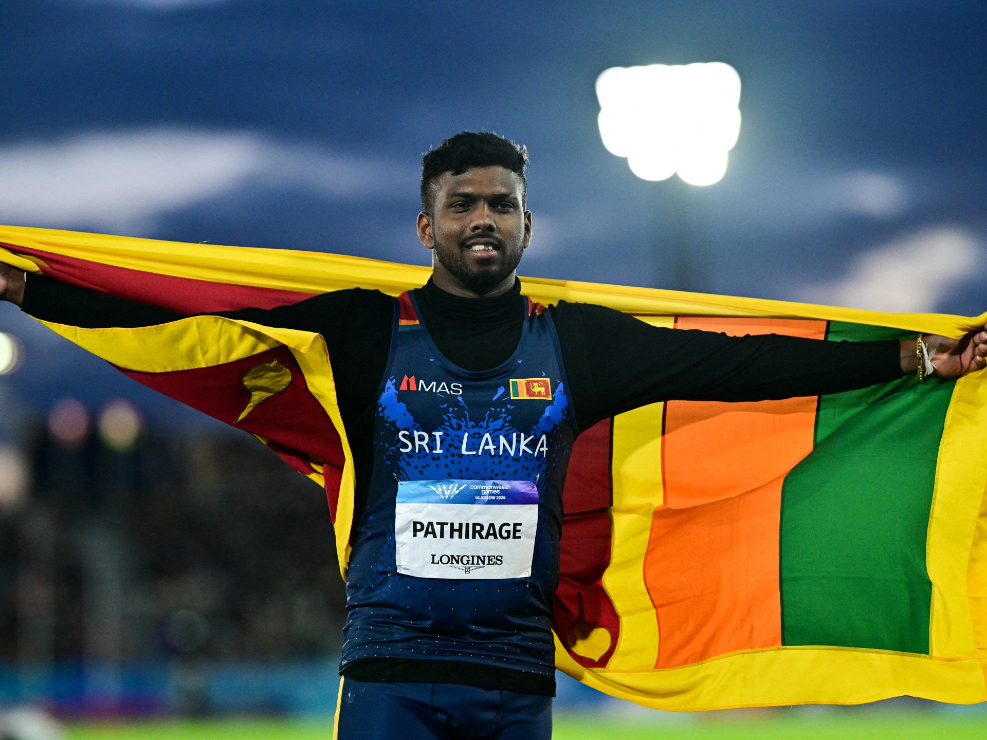 Rumesh Tharanga wins Sri Lanka's first Commonwealth Games athletics gold