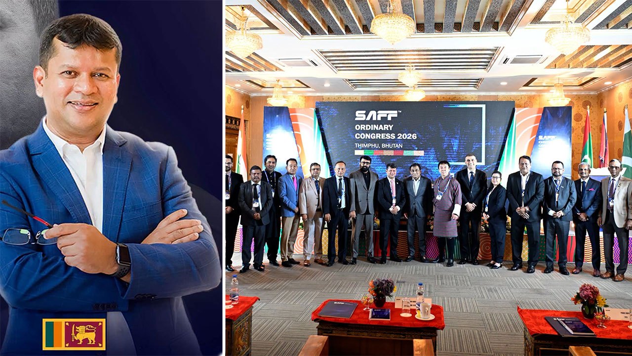 FFSL chief Jaswar Umar elected vice president of the South Asian Football Federation