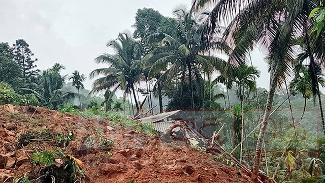 Woman killed and four reported missing as earth mound collapses on house at Hatton