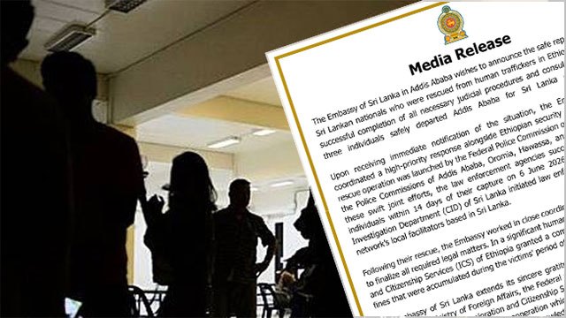 Embassy warns youth against African migration routes after three rescued from traffickers