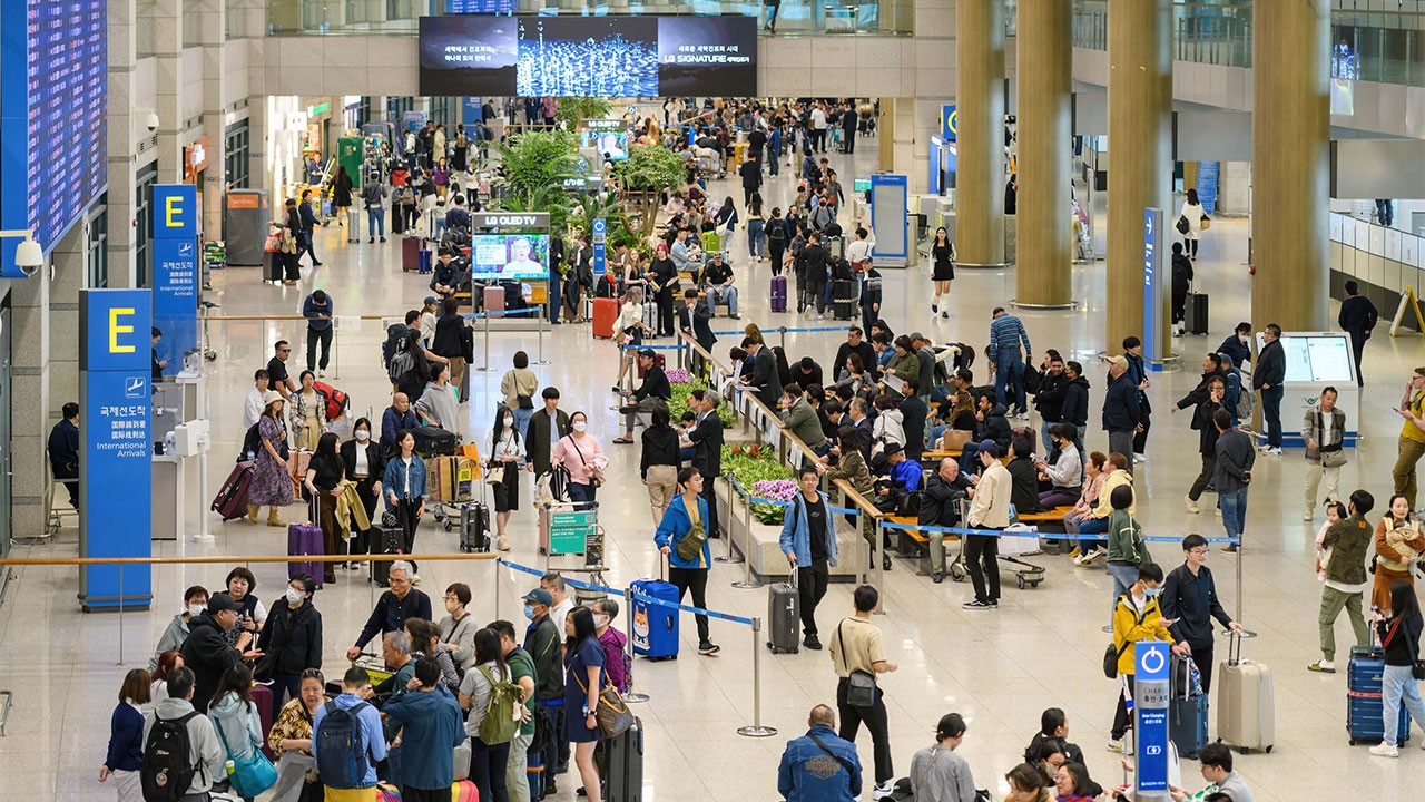Incheon overtakes Heathrow as world's busiest airport for international traffic