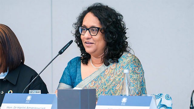 Sri Lanka open to transparent, long-term investment, PM tells SDG forum