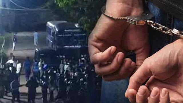 Suspect arrested over alleged surveillance of prison officers