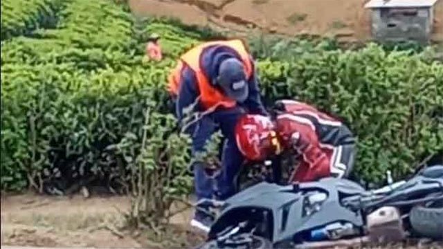 Two riders seriously injured in Nuwara Eliya motorcycle race