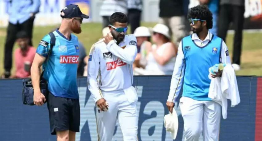 Chandimal ruled out as Sri Lanka slip to 84 for 4 chasing 372 in Galle