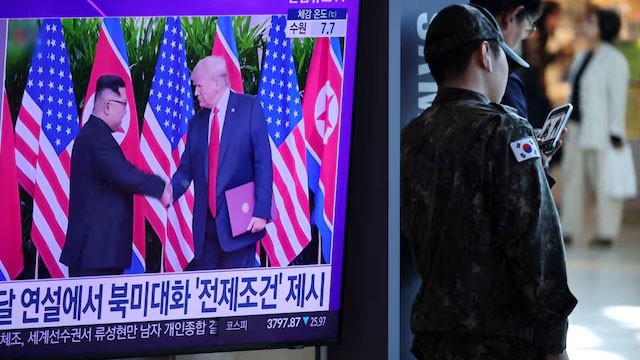 Trump says Kim Jong Un has responded to his overtures