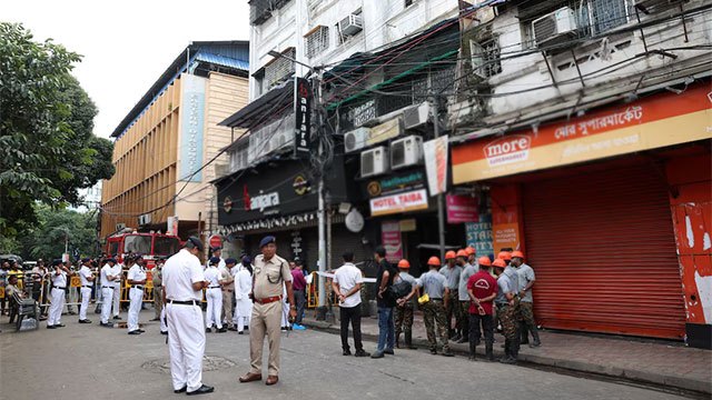 Nine killed in Kolkata budget hotel fire