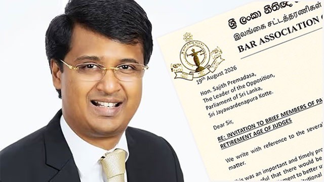 Bar Association pulls out of MP briefing, asks for it to be postponed until both sides attend