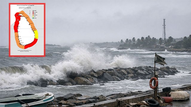 Amber advisory issued for strong winds and rough seas