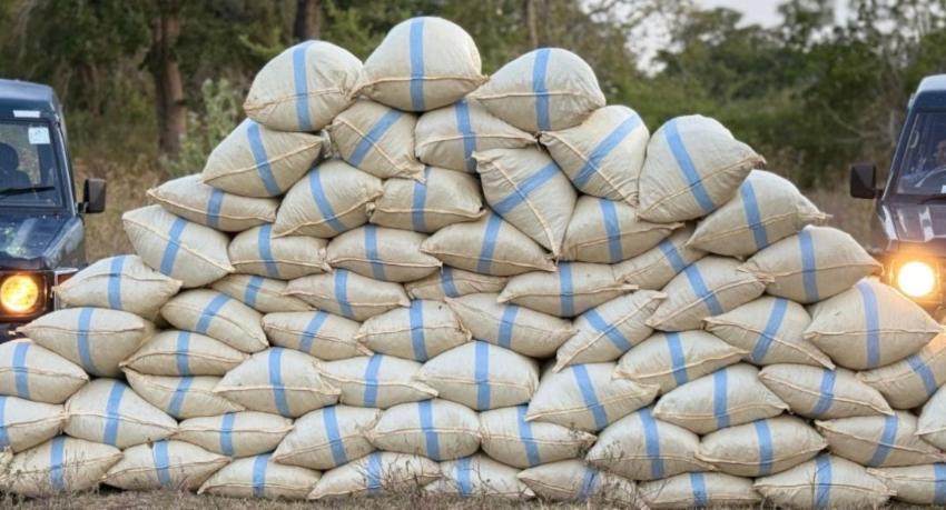 Over 1,000 kg of cannabis seized at Mau Ara in Monaragala; two arrested