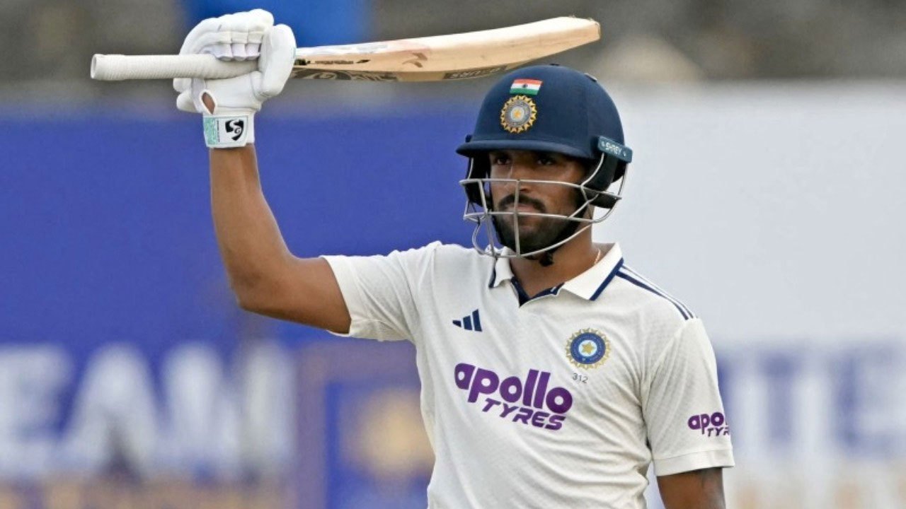 Jurel century takes India to 503 for nine declared, Sri Lanka 8 for 2