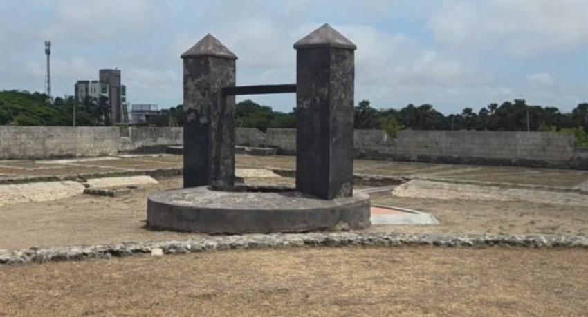 Excavation at Jaffna Fort uncovers a guard tower from the earlier Portuguese fort