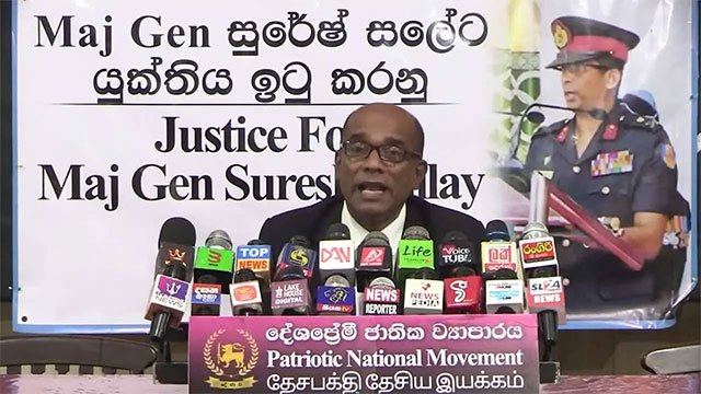 Patriotic National Movement alleges false information used to extend Sallay's detention