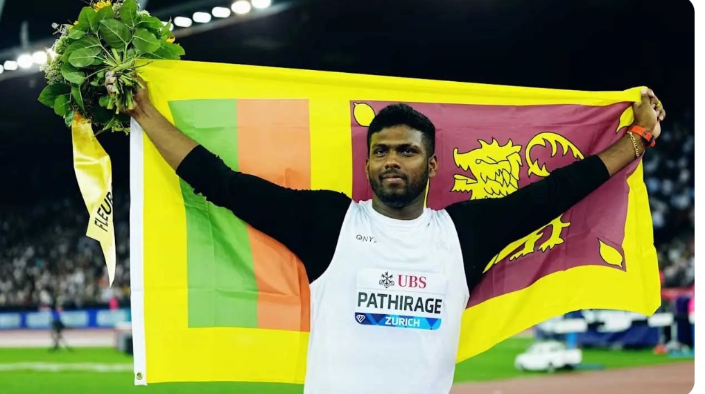 Rumesh Tharanga throws 92.07m to win Zurich Diamond League with final attempt