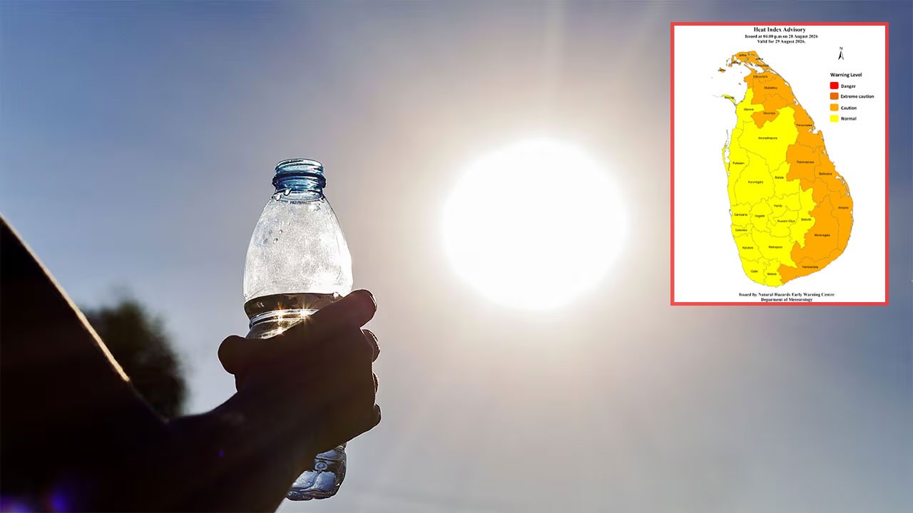 Warm weather advisory adds Hambantota, pushing the heat warning into the south