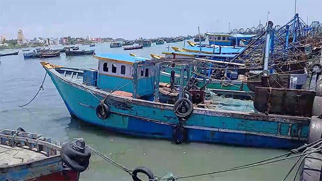 Rameshwaram fishermen launch indefinite strike over 18 held by the Sri Lanka Navy