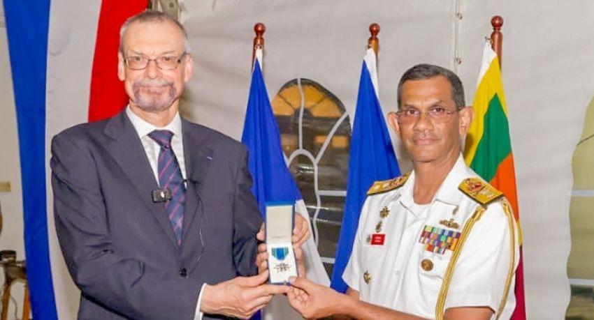 France awards Order of Maritime Merit to KDU Vice Chancellor Dammika Kumara