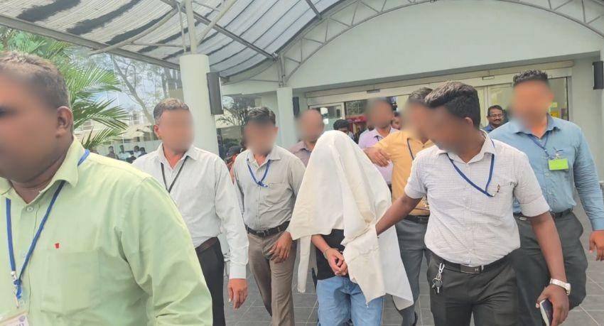 Two organised crime suspects arrested at BIA after deportation from Abu Dhabi