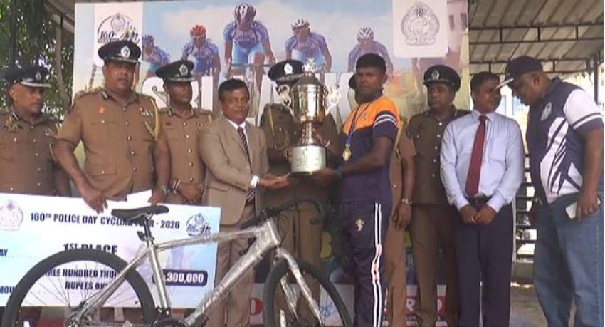 Army rider Pathum Sampath wins inaugural Police Cycling Tour