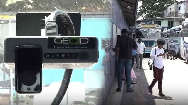 AI monitoring fitted to first 10 intercity buses in Colombo road-safety pilot