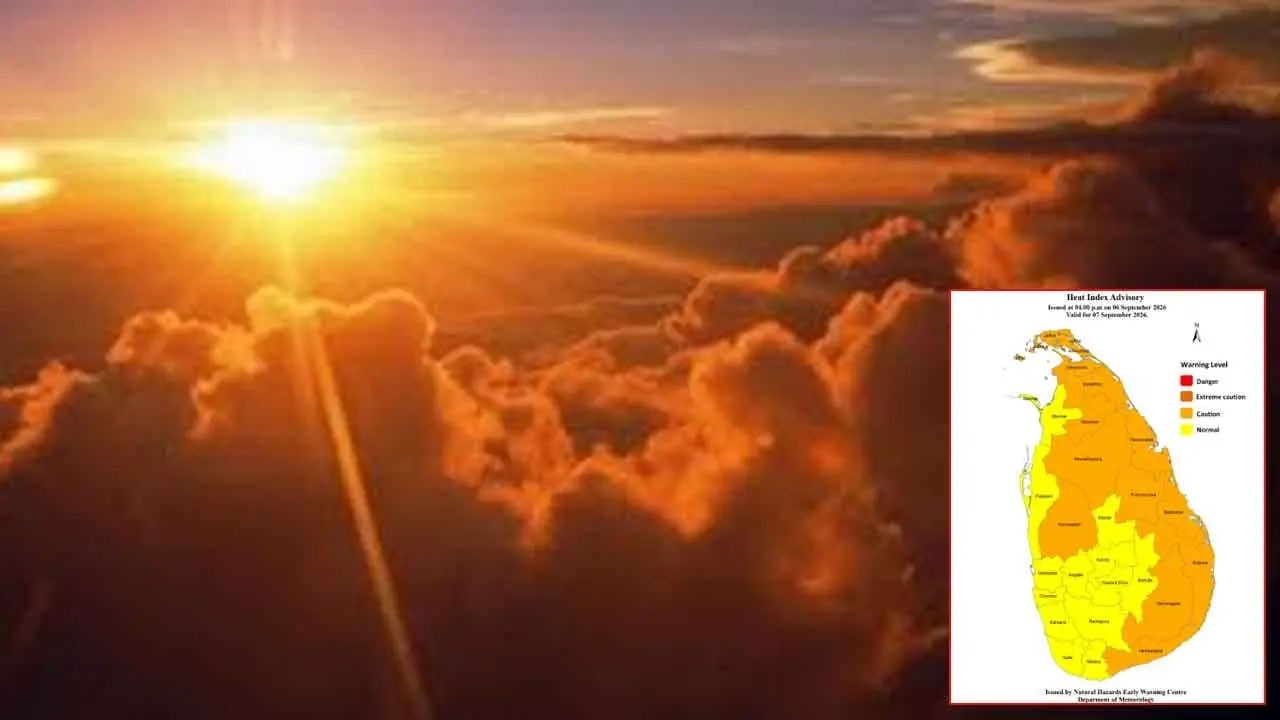 Amber heat advisory issued for northern and eastern districts for Monday