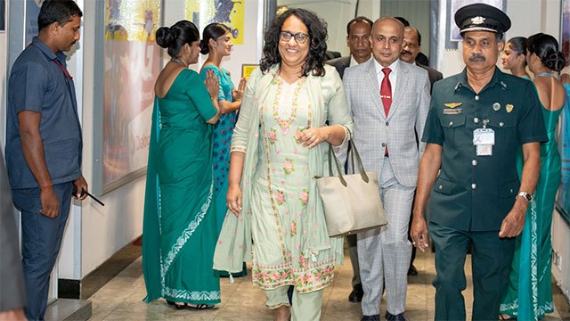 PM Amarasuriya returns from Bhutan after meeting the King and premier