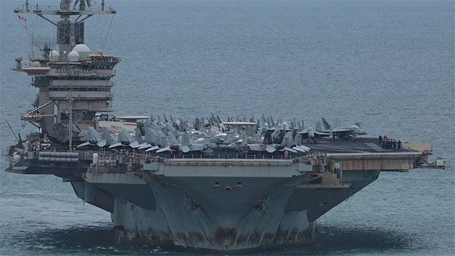 USS Abraham Lincoln leaves Thailand after first port call in nine months at sea