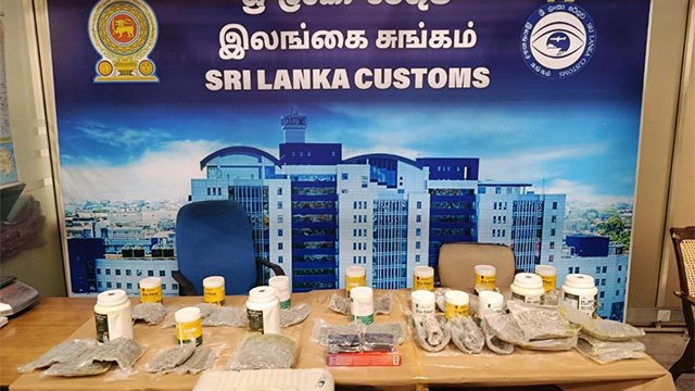 Two Thai nationals held at BIA with Rs. 51mn of Kush and hashish