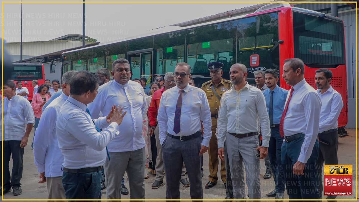Third Metro Bus depot opens at Ekala with a 29.9km route to Thalangama