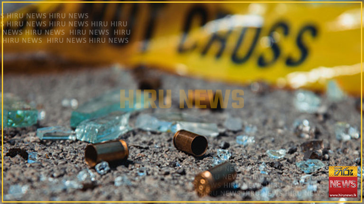 Gunmen on a motorcycle open fire at a three-wheeler driver in Moratuwa