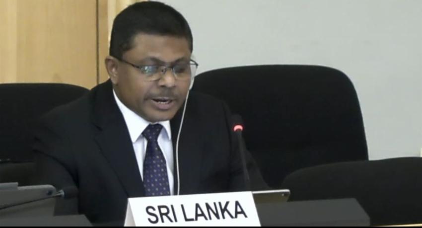 Sri Lanka asks the UN to put sunset clauses on country mandates — hours before the Core Group asks for more