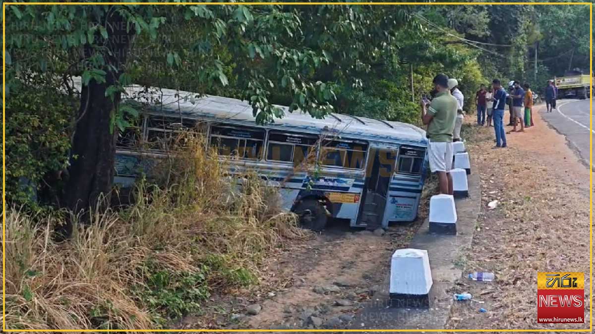 Colombo-bound bus overturns into Minneriya canal, injuring more than 20