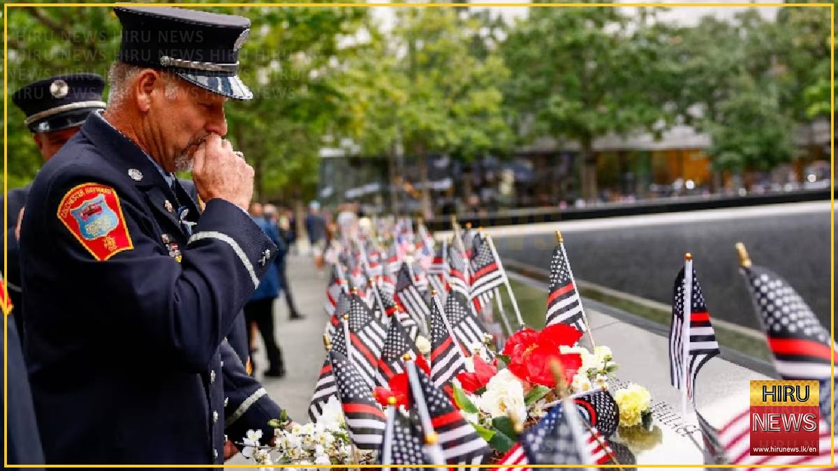 US marks 25 years since 9/11 with a new moment of silence for the dust victims