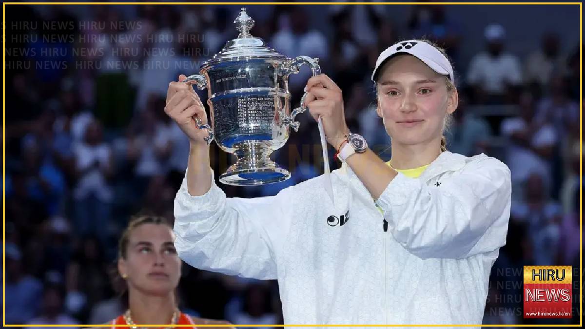 Rybakina beats Sabalenka to win first US Open title and take world number one