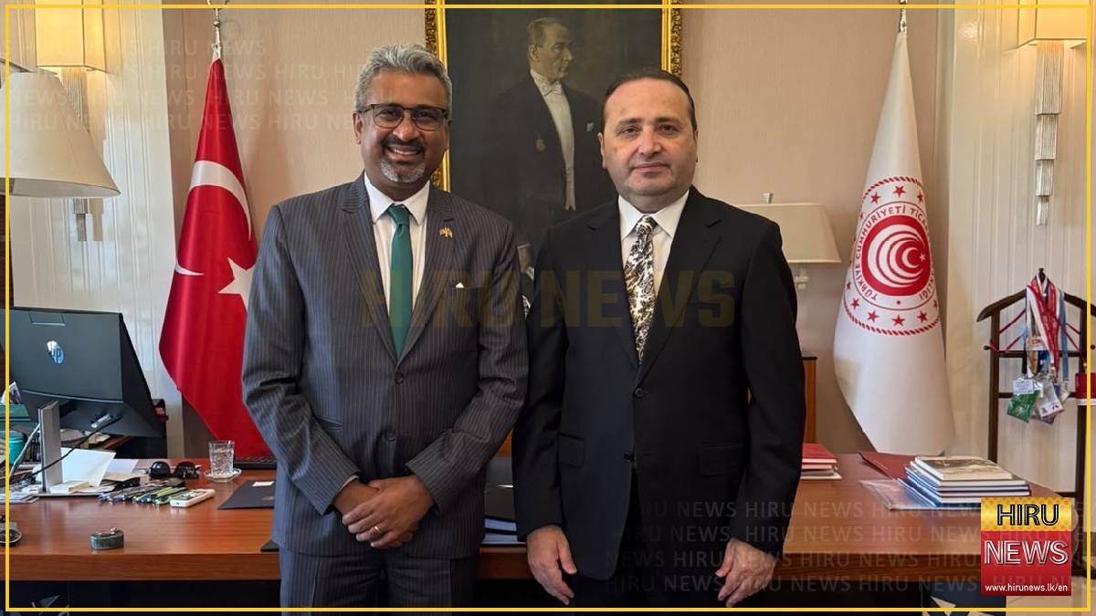 Sri Lanka and Türkiye push bilateral trade toward US$500mn goal, eye Ankara commission session in 2027