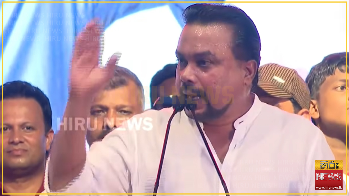 Weerawansa says the President's 'black state' crackdown spares government allies