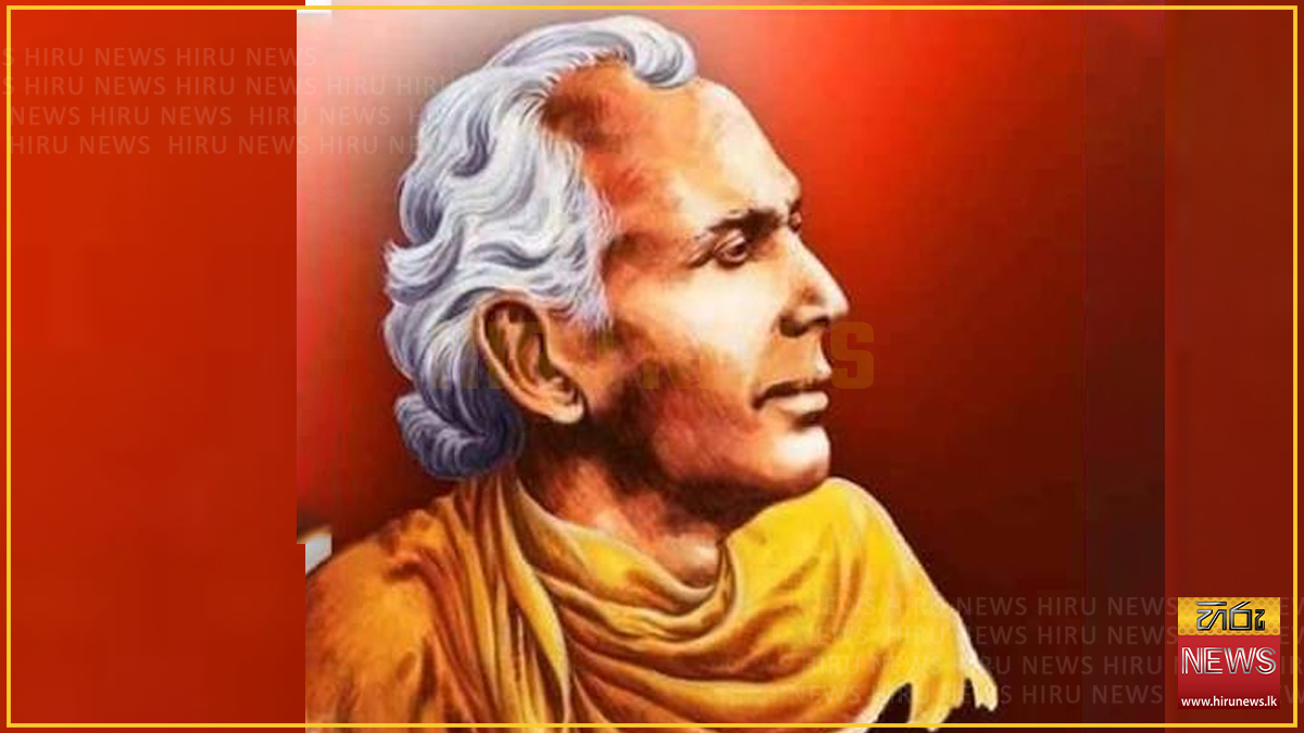 162nd birth anniversary of Anagarika Dharmapala marked today