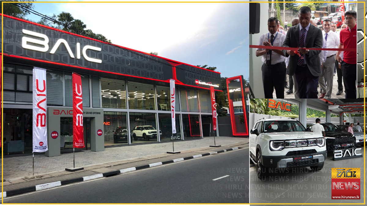 David Pieris opens eighth BAIC showroom with Kandy outlet
