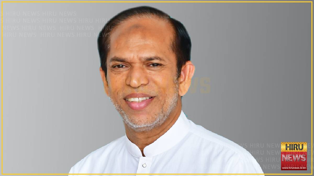 MP M.L.A.M. Hizbullah elected chairman of the Sri Lanka Muslim Congress