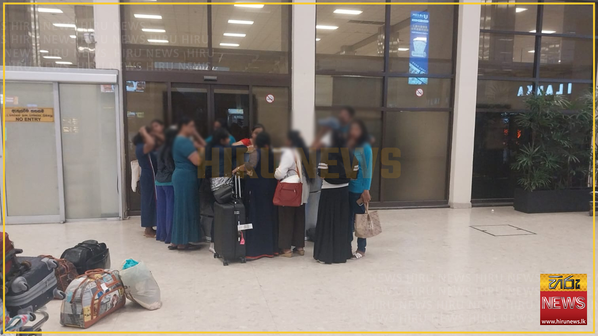 20 Sri Lankans deported from Kuwait over visa violations arrive at Katunayake