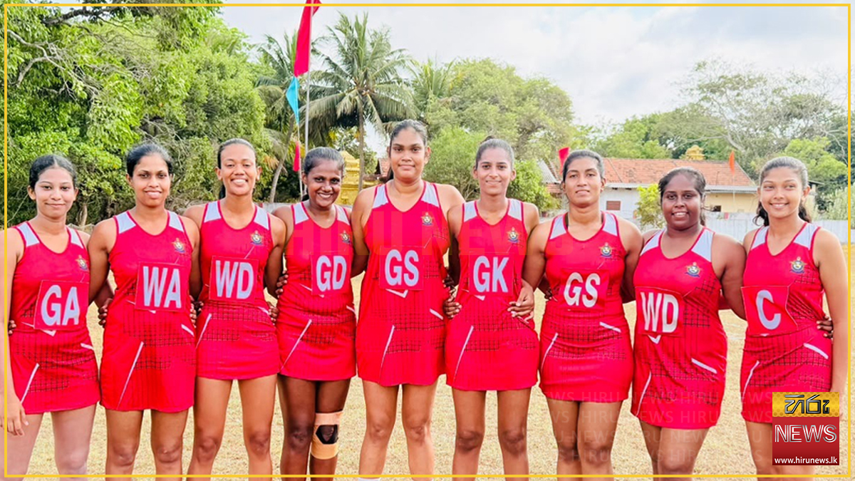 Air Force netball teams win both league titles at Public Service tournament in Jaffna