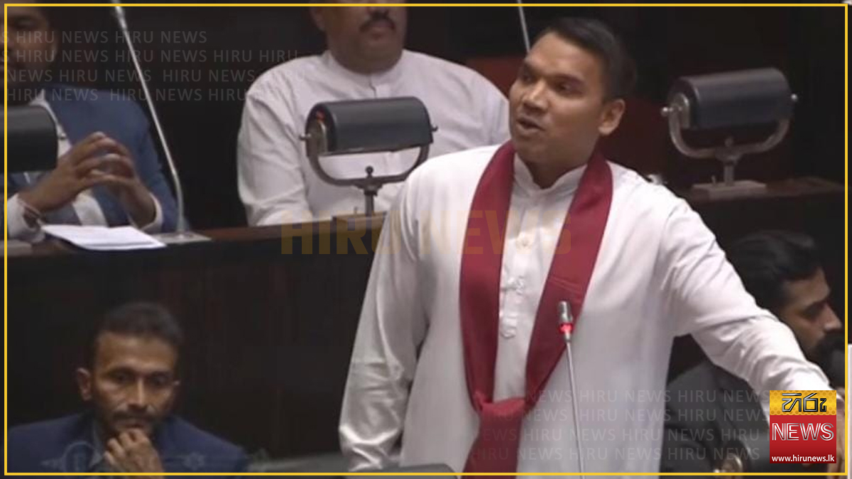 Namal Rajapaksa attacks government over corruption and unkept promises in petroleum debate