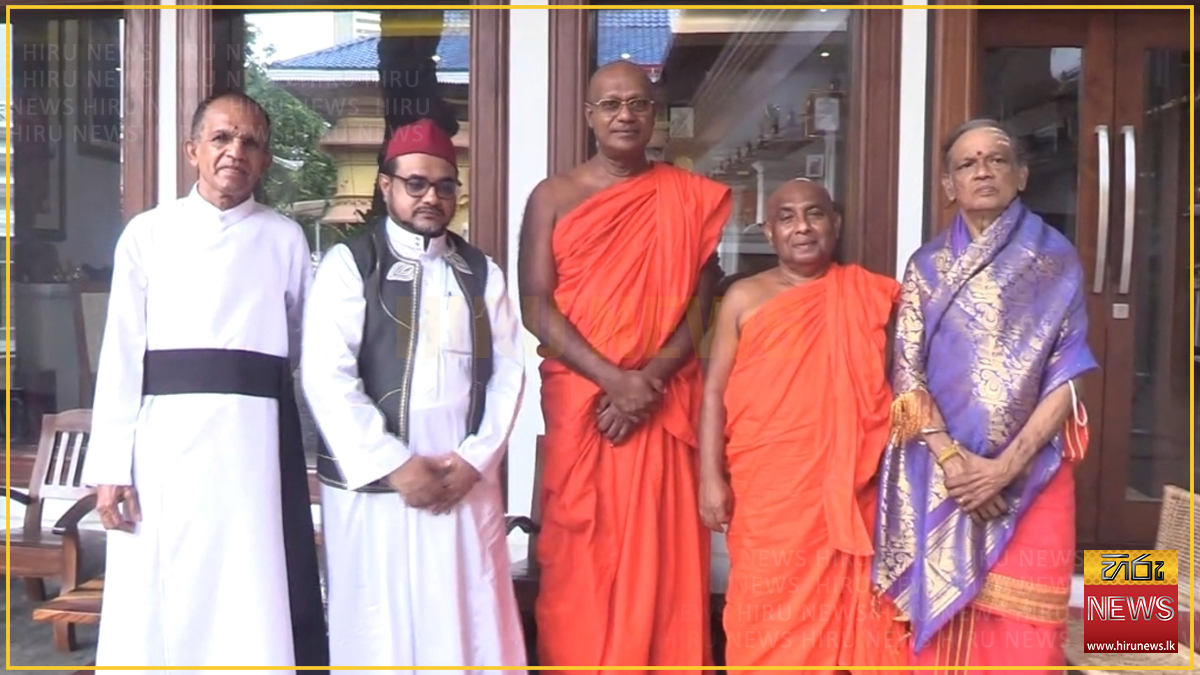 Interfaith clergy meet at Gangaramaya to press for Anojan Sivarasa's release