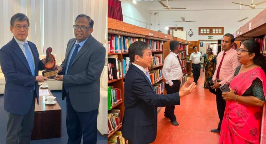 Japan's envoy tours Northern Province, flags KKS Port potential