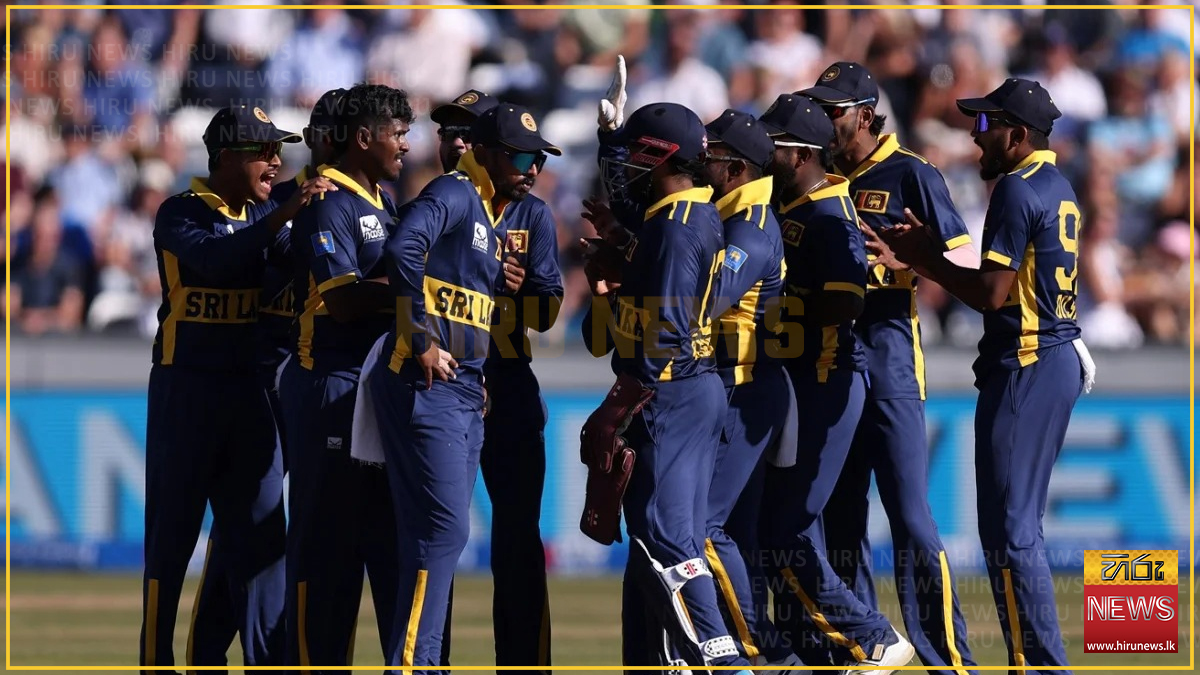 Sri Lanka fined 15% of match fees for slow over-rate in first ODI against England