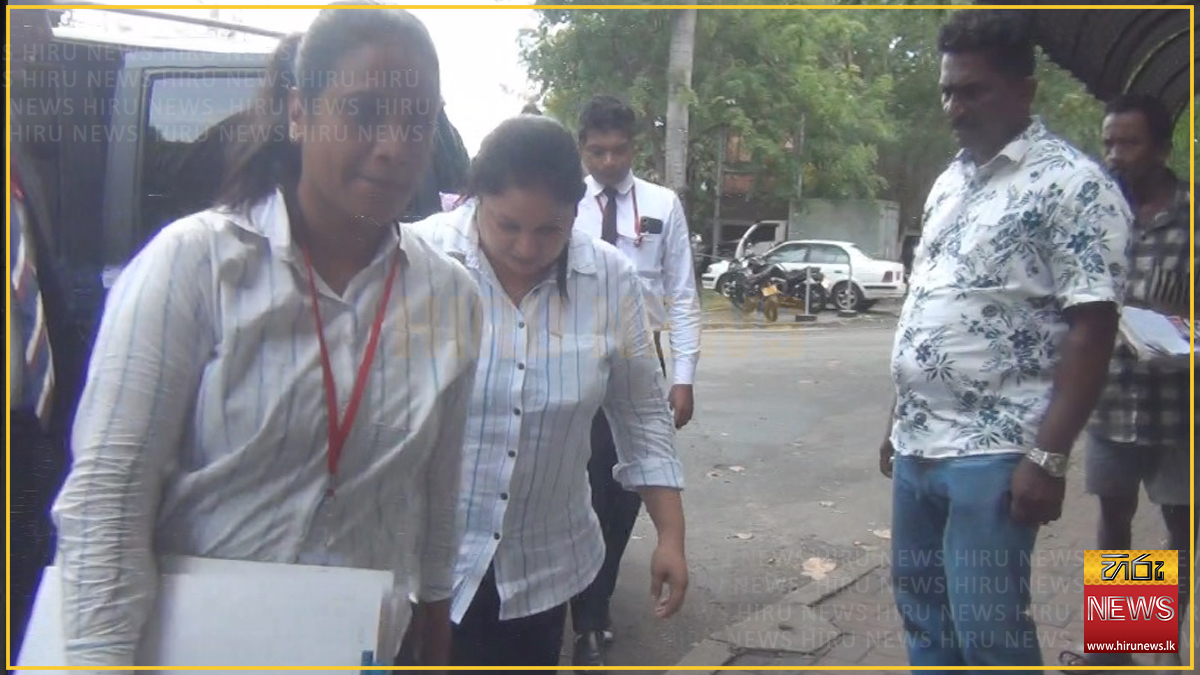 Ex-Deputy Minister's wife remanded over alleged Rs. 50,000 bribe to High Court staffer